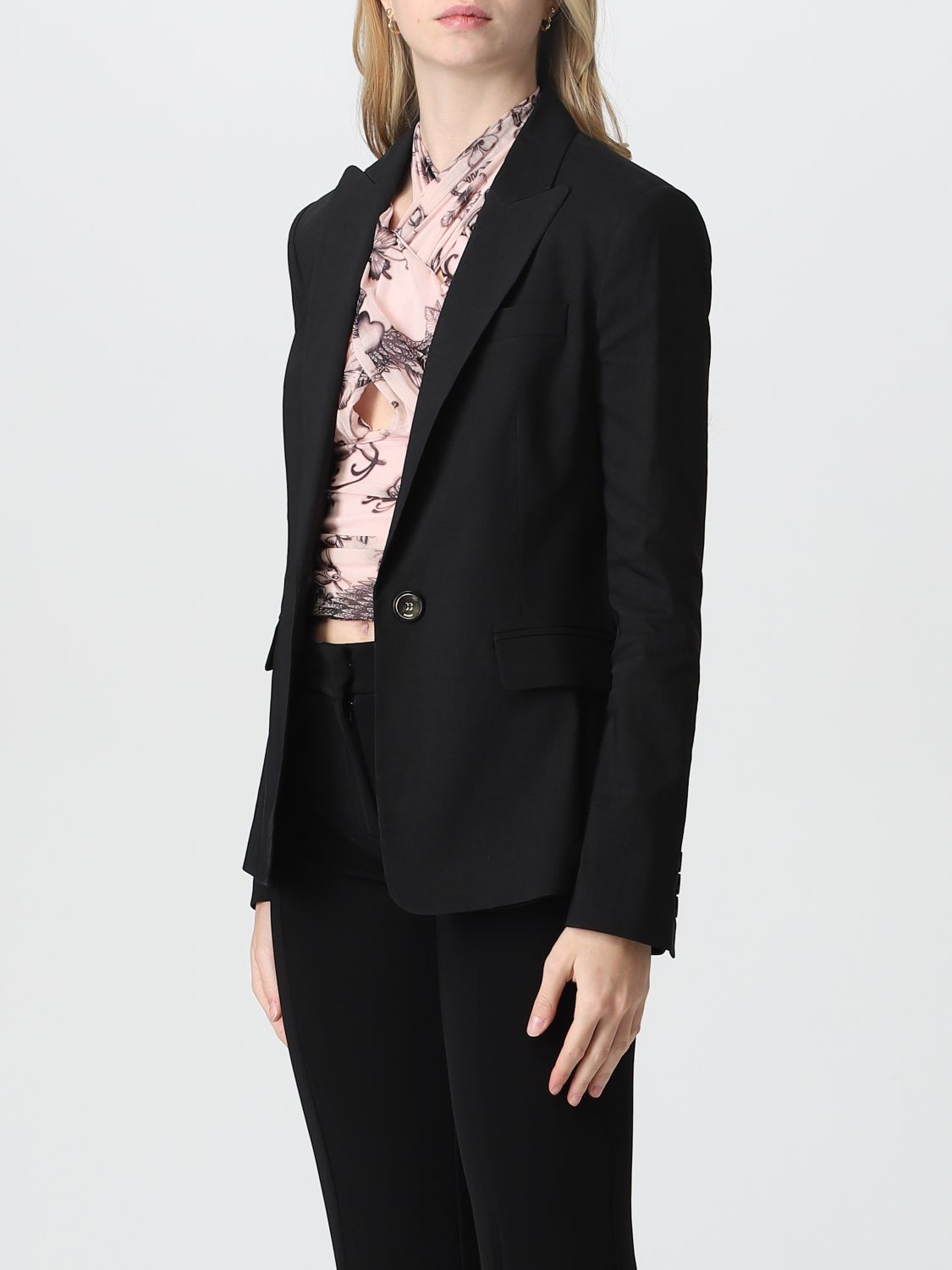 Pinko Blazer Woman Black