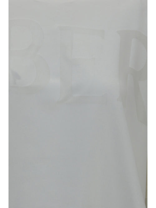 Burberry Logo cotton T-shirt - Chalk