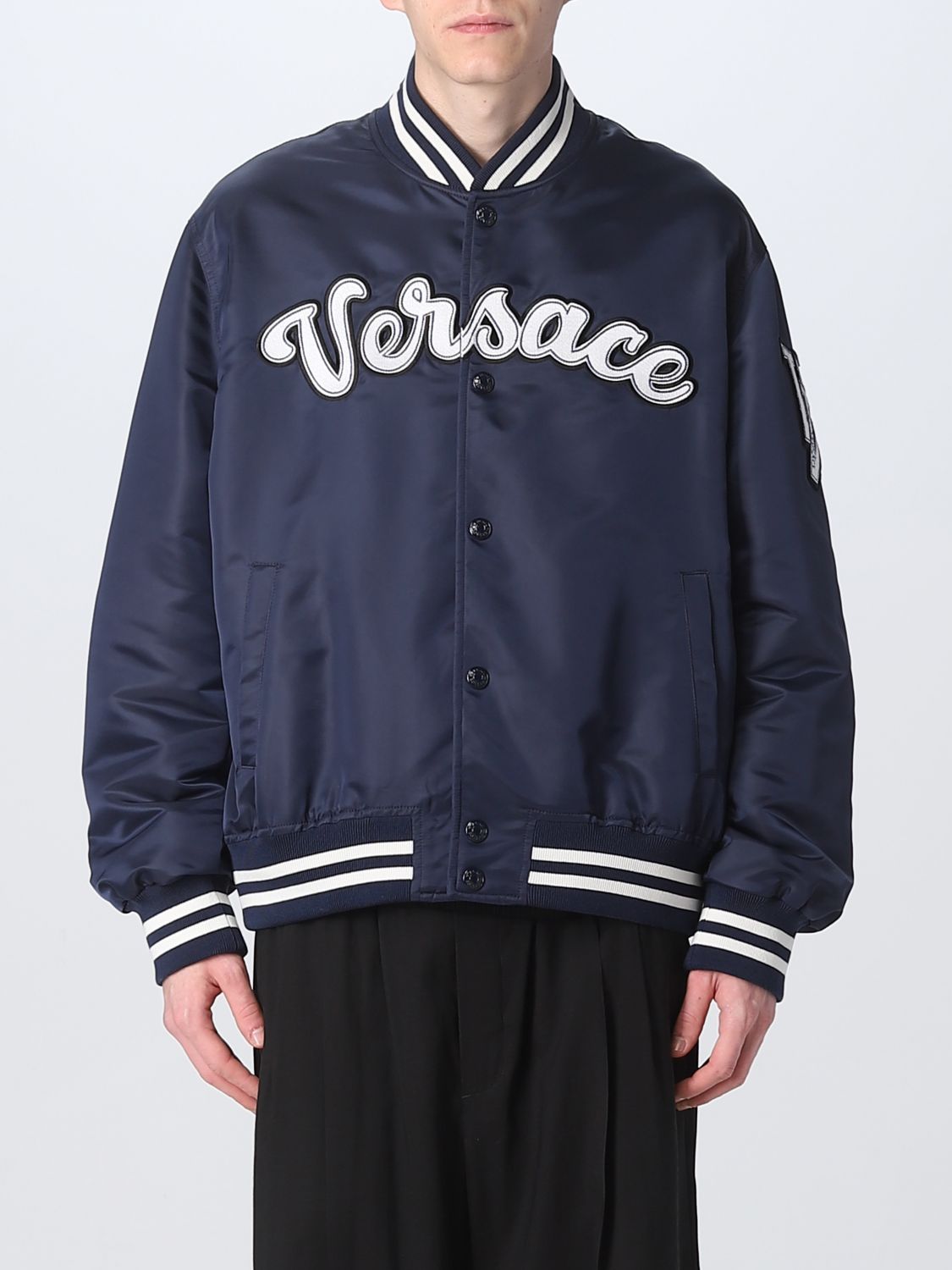 Versace Jacket Men Blue