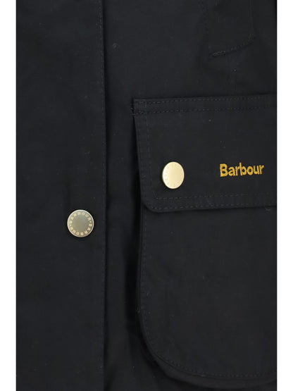 Barbour Modern Beadnell Wax - Black/Classic
