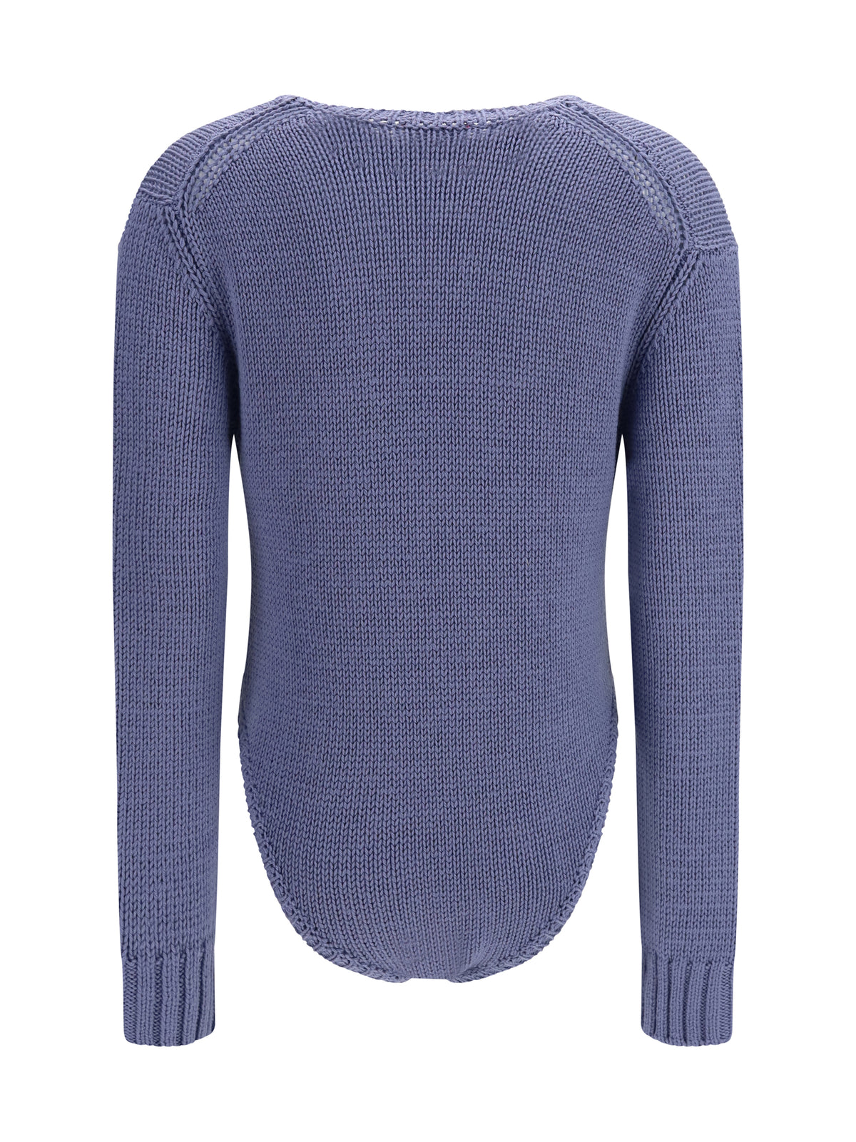 Forte_forte Cable-knit wool Bodysuit - Cadet