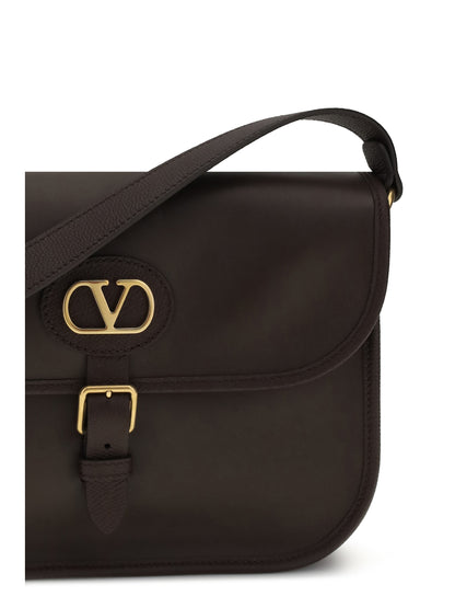 Valentino Garavani Antibes Shoulder Bag - Oak Brown