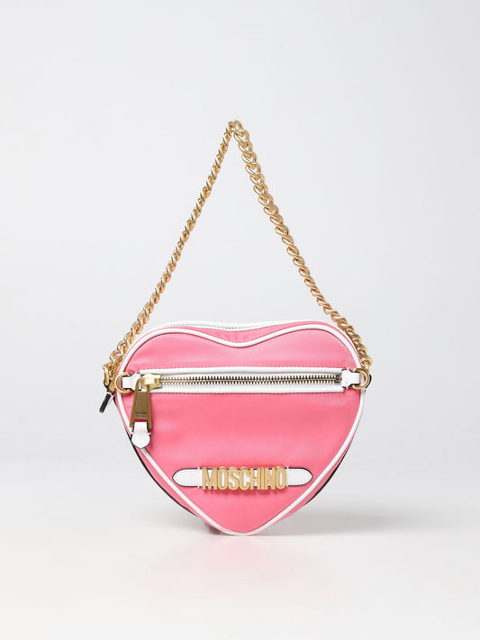 Moschino Couture Shoulder Bag Woman Fuchsia