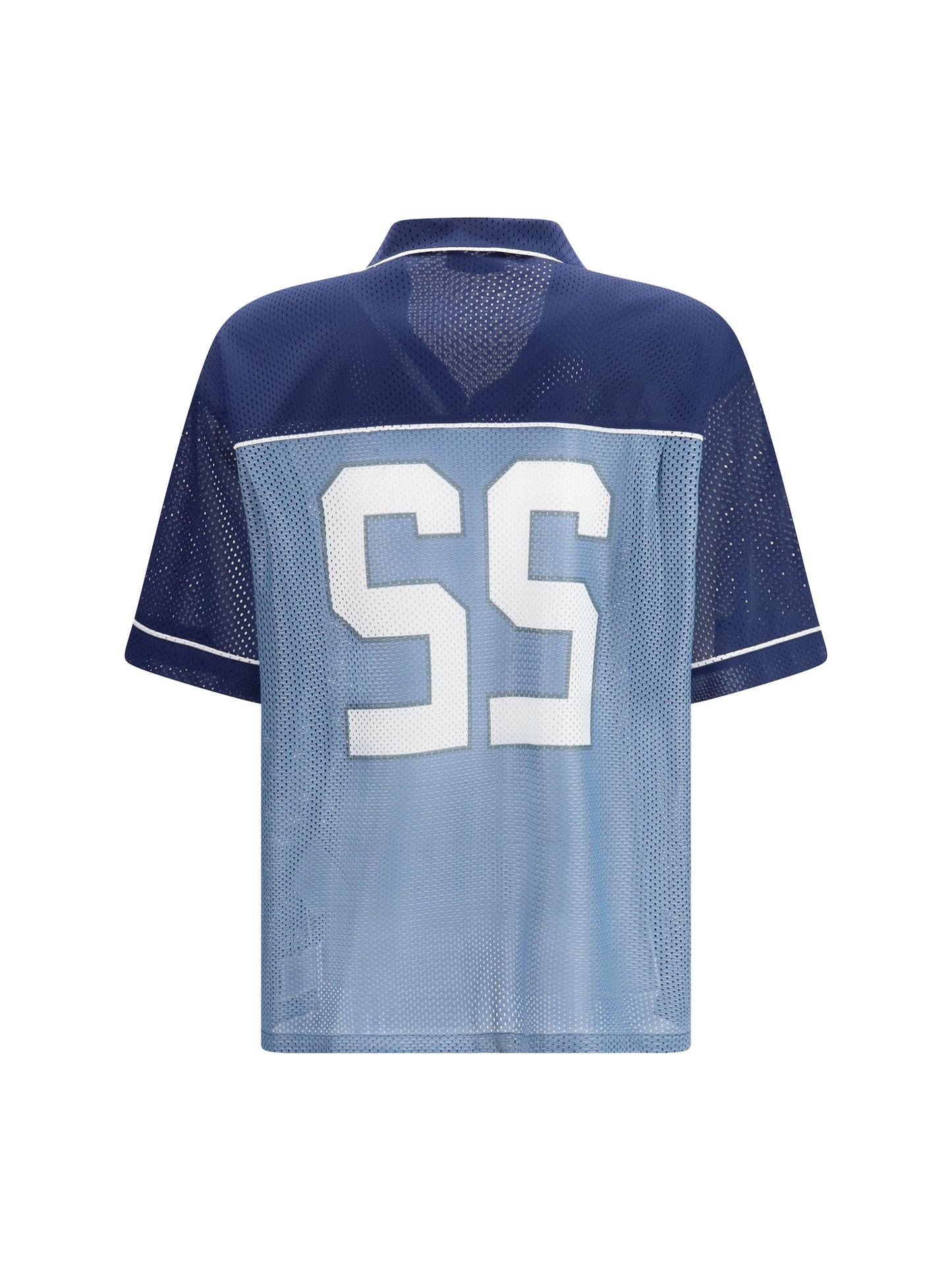 MOSCHINO Technical mesh Shirt with reversed 22 print