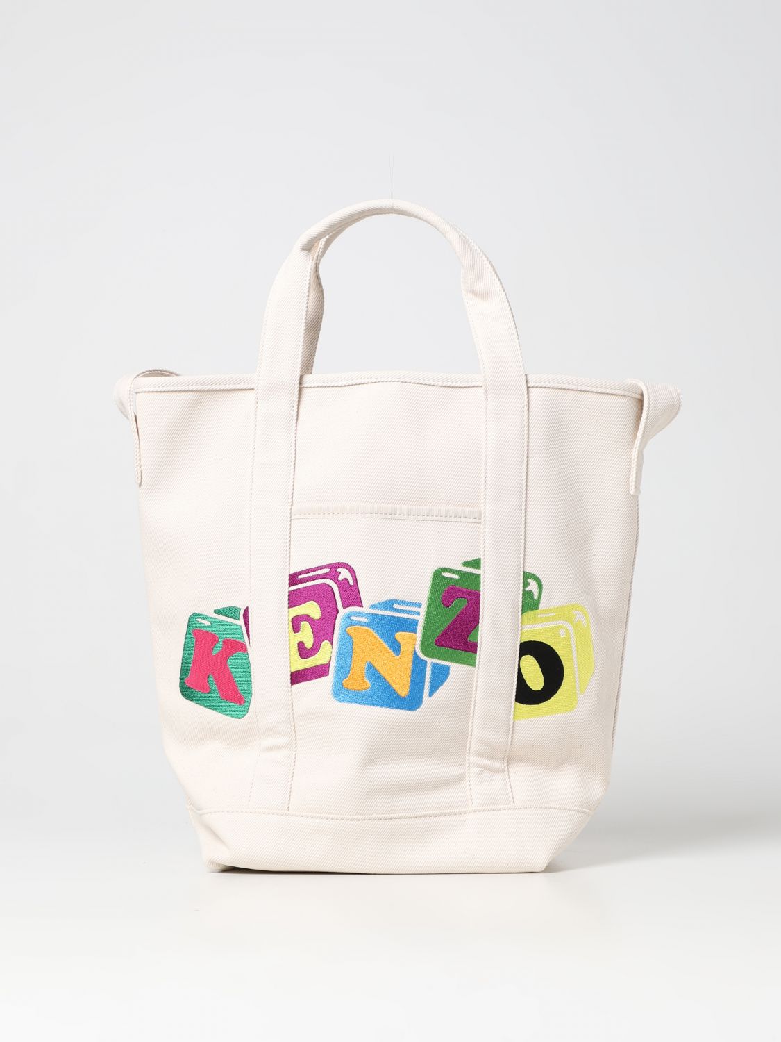 Kenzo Tote Bags Woman Natural