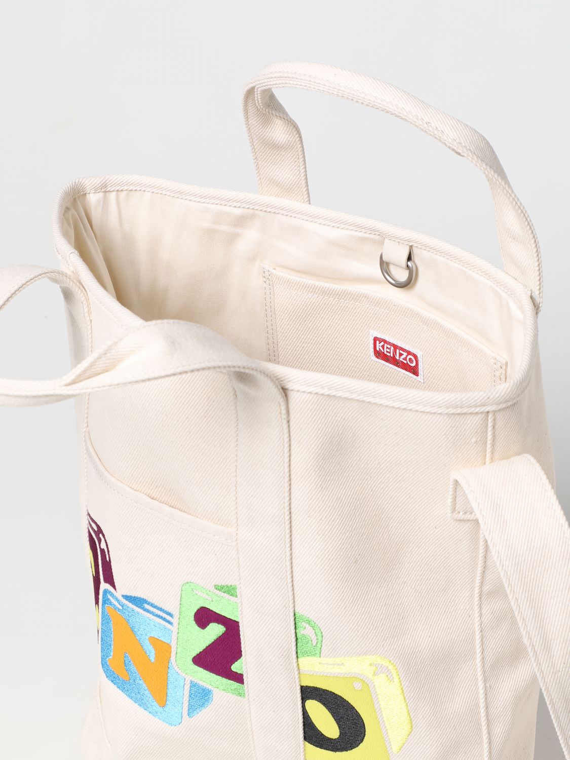 Kenzo Tote Bags Woman Natural