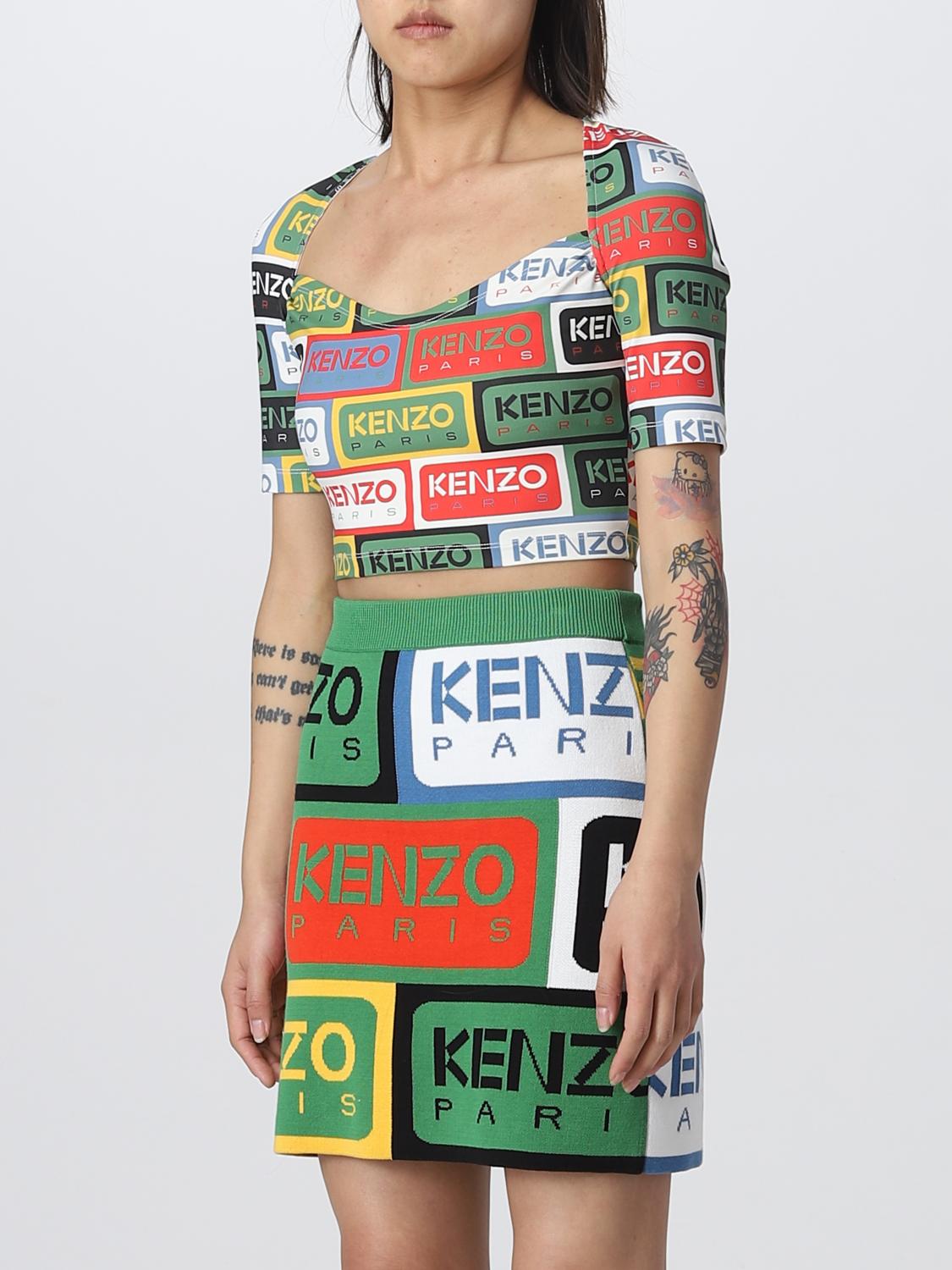 Kenzo Top Woman Green