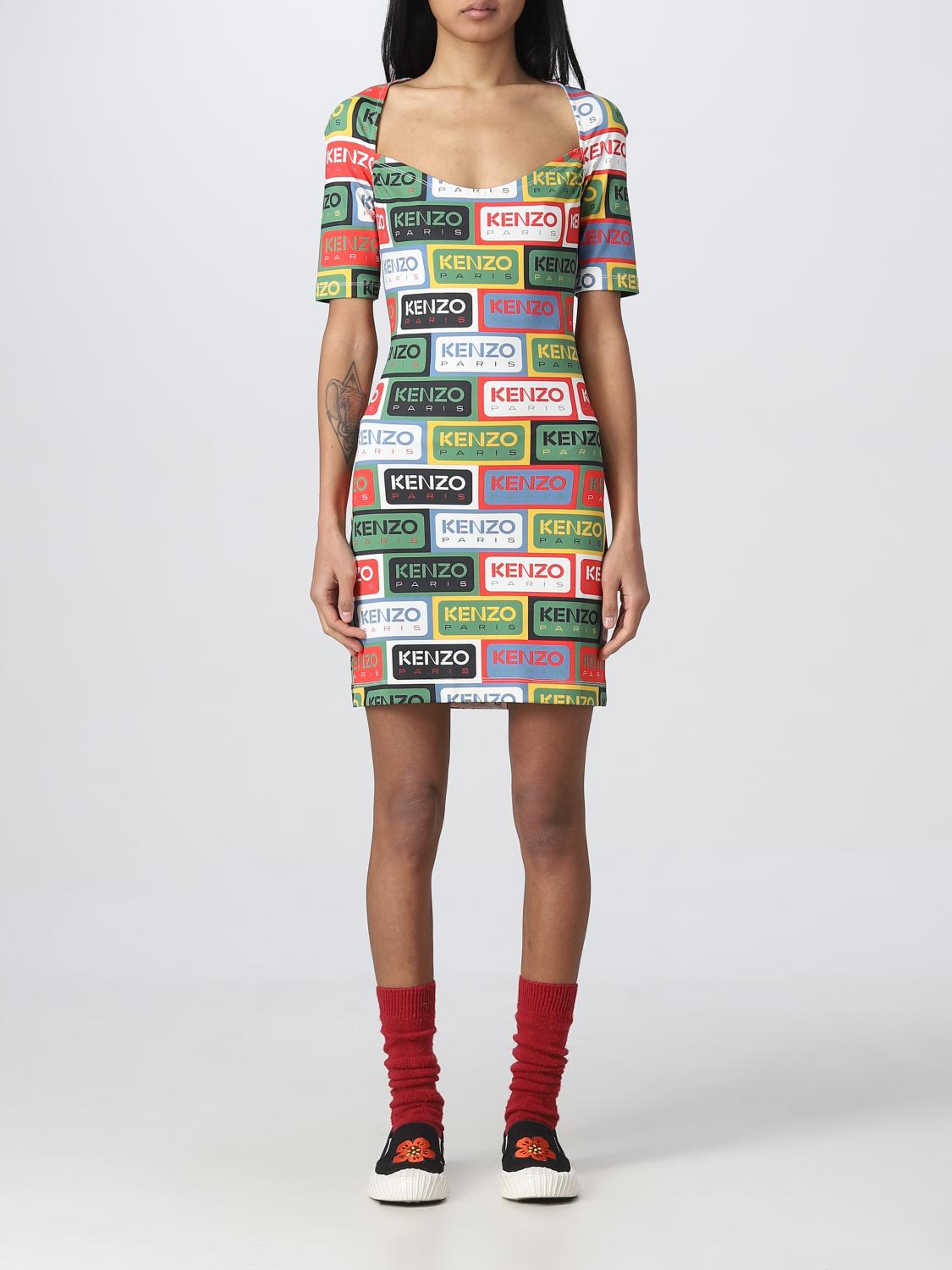 Kenzo Dress Woman Green