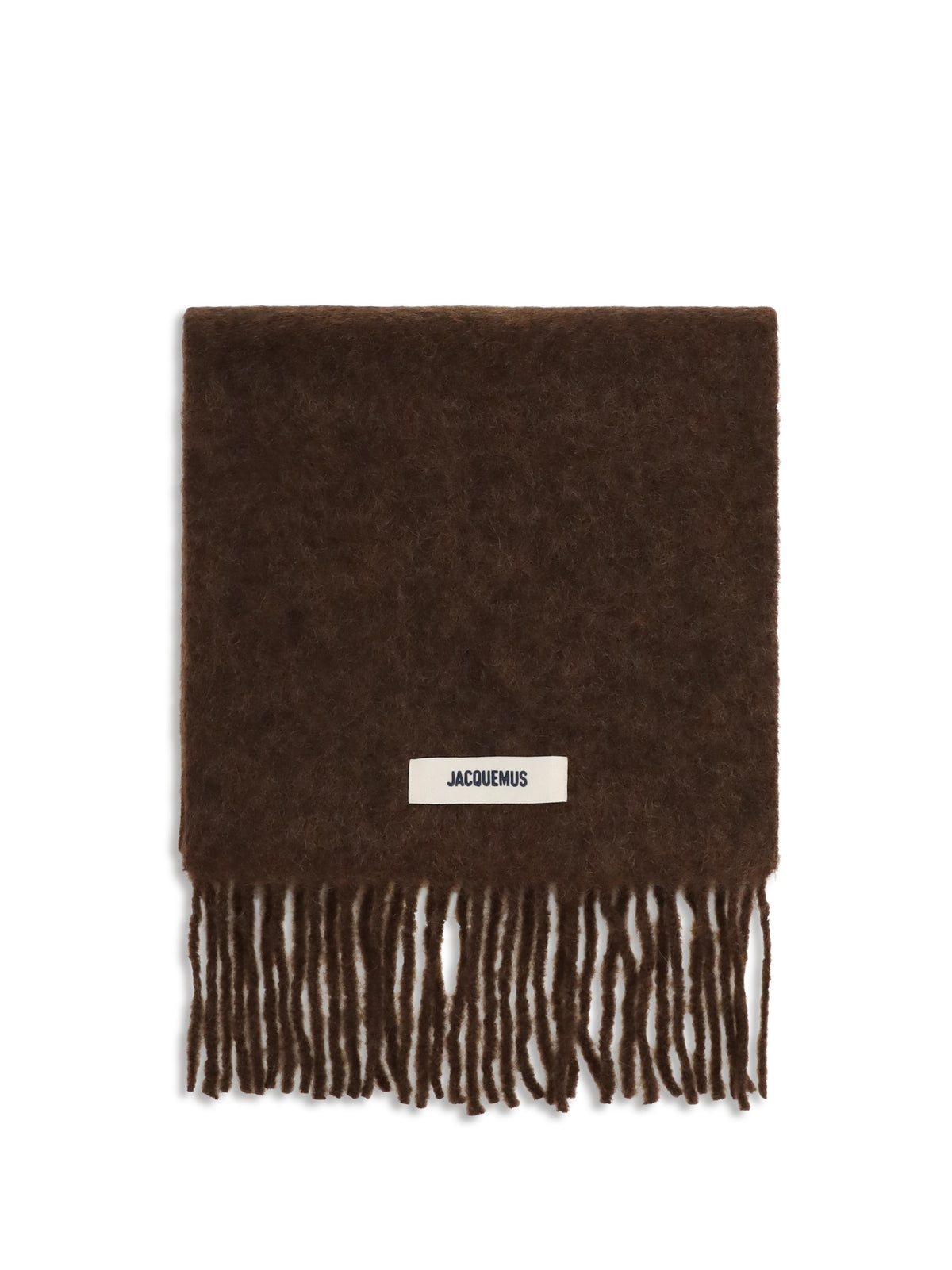 Jacquemus Fringed Scarf - Brown