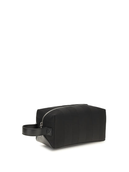 Fendi Striped Beauty Case - Nero+Palladio