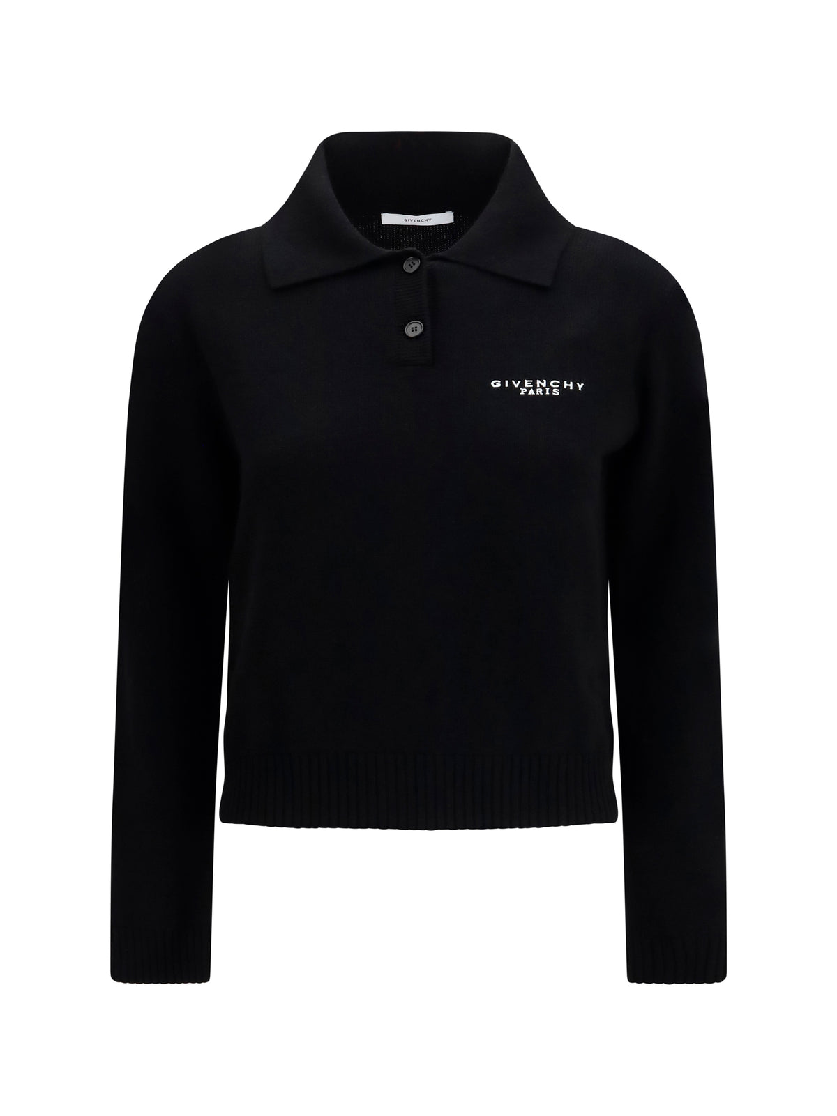 Givenchy Wool and cashmere polo Sweater - Black