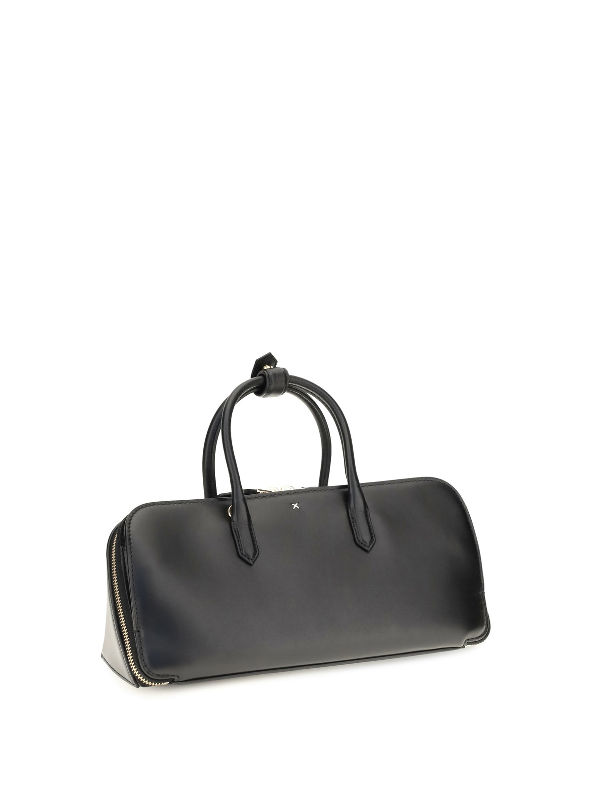 AlaïA Small Delta nubuck Handbag - Noir