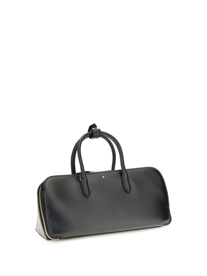 AlaïA Small Delta nubuck Handbag - Noir