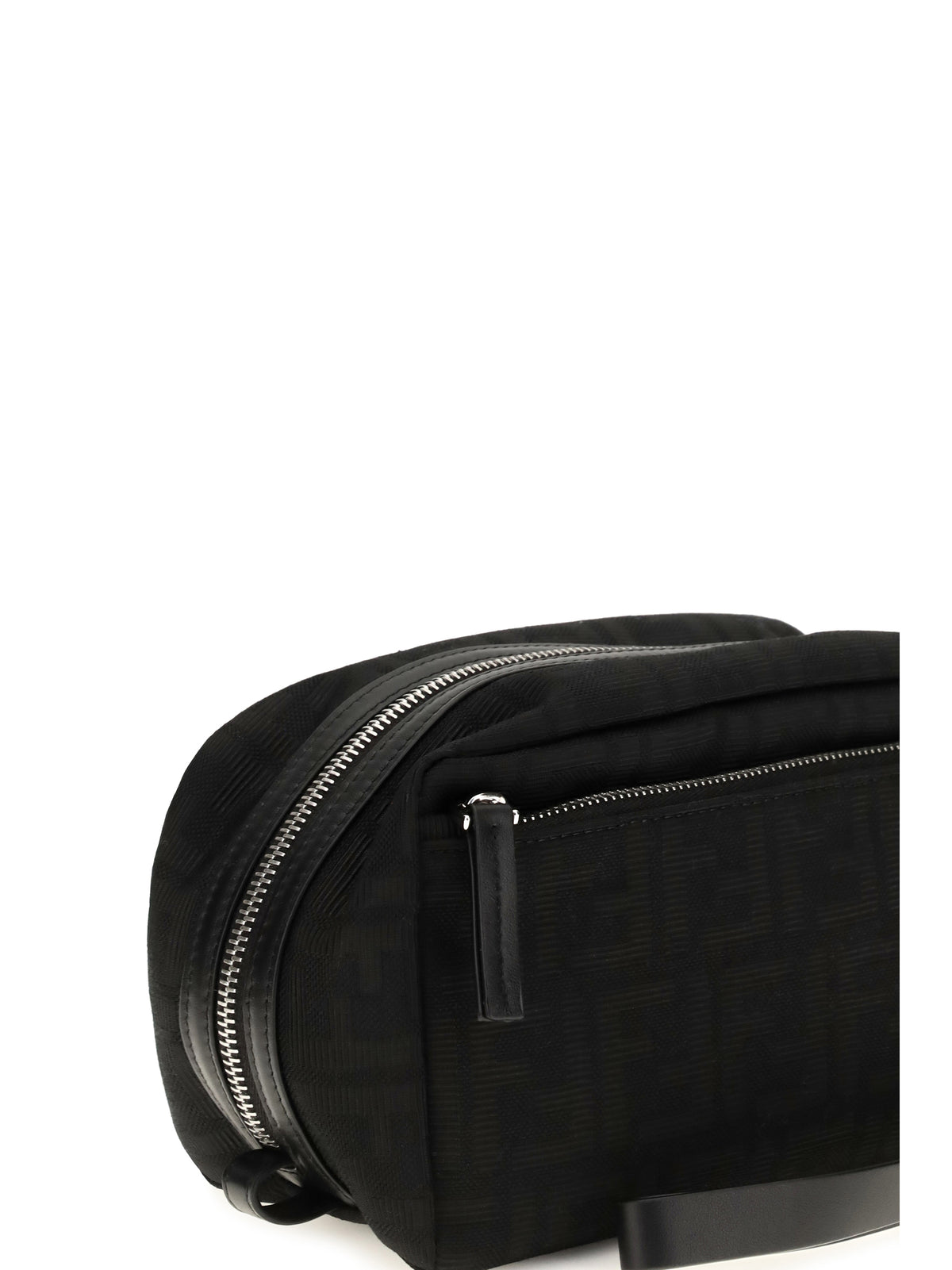 Fendi FF Jacquard Beauty Case - Black