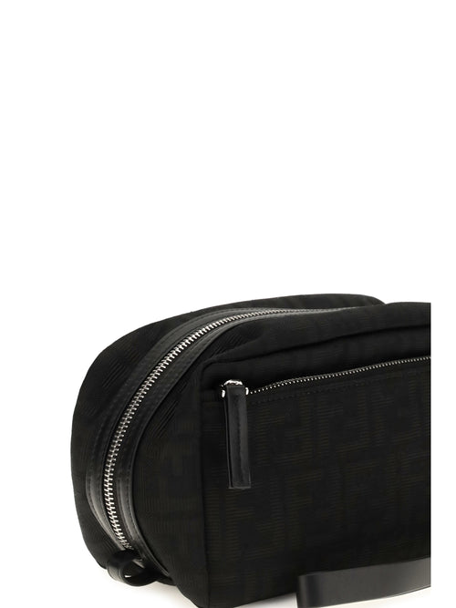 Fendi FF Jacquard Beauty Case - Black