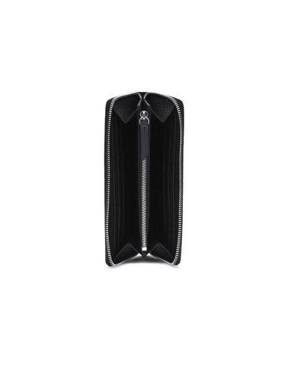 Maison Margiela Four Stitches Wallet with three-sided zip - Black