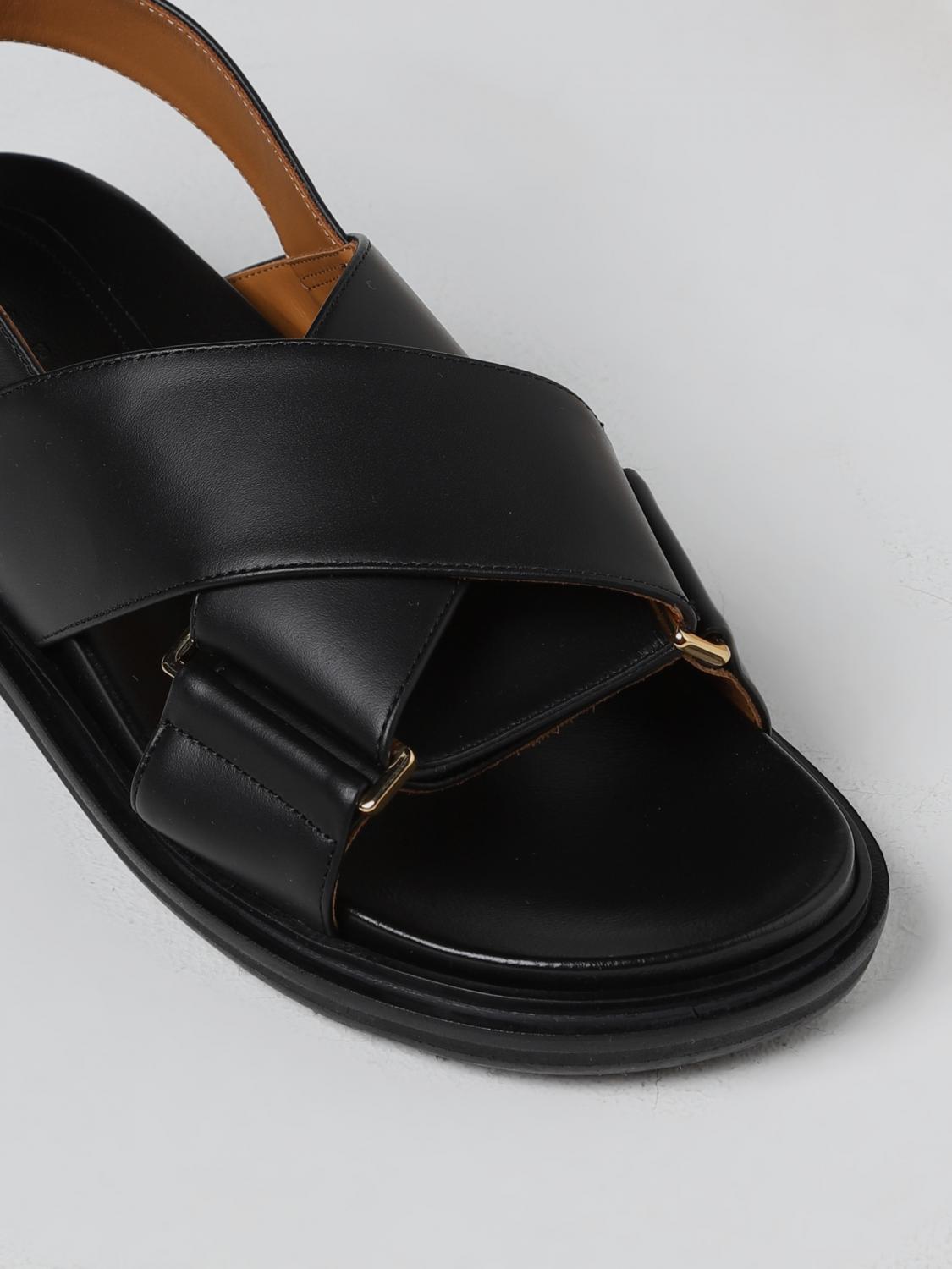 Marni Flat Sandals Woman Black