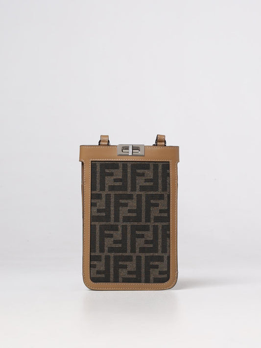Fendi Shoulder Bag Men Tobacco