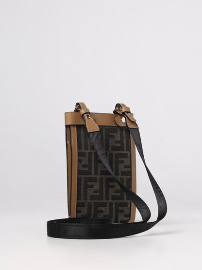Fendi Shoulder Bag Men Tobacco