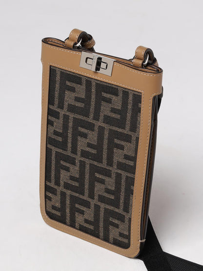 Fendi Shoulder Bag Men Tobacco