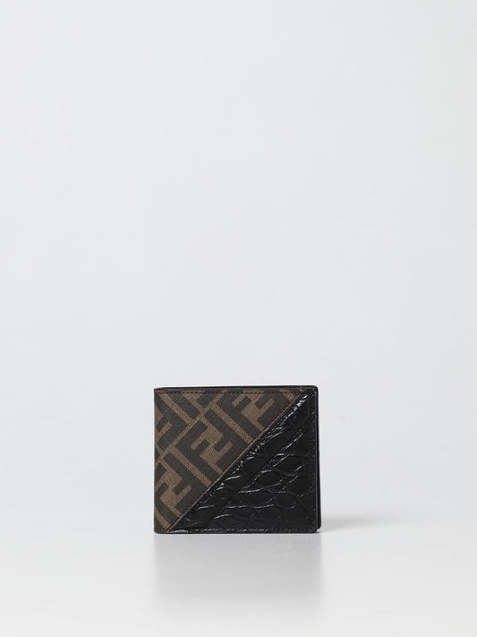 Fendi Wallet Men Tobacco