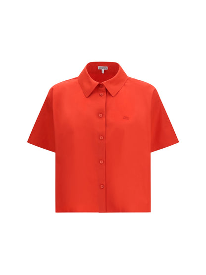 Loewe Short sleeve Trapeze Shirt - Red