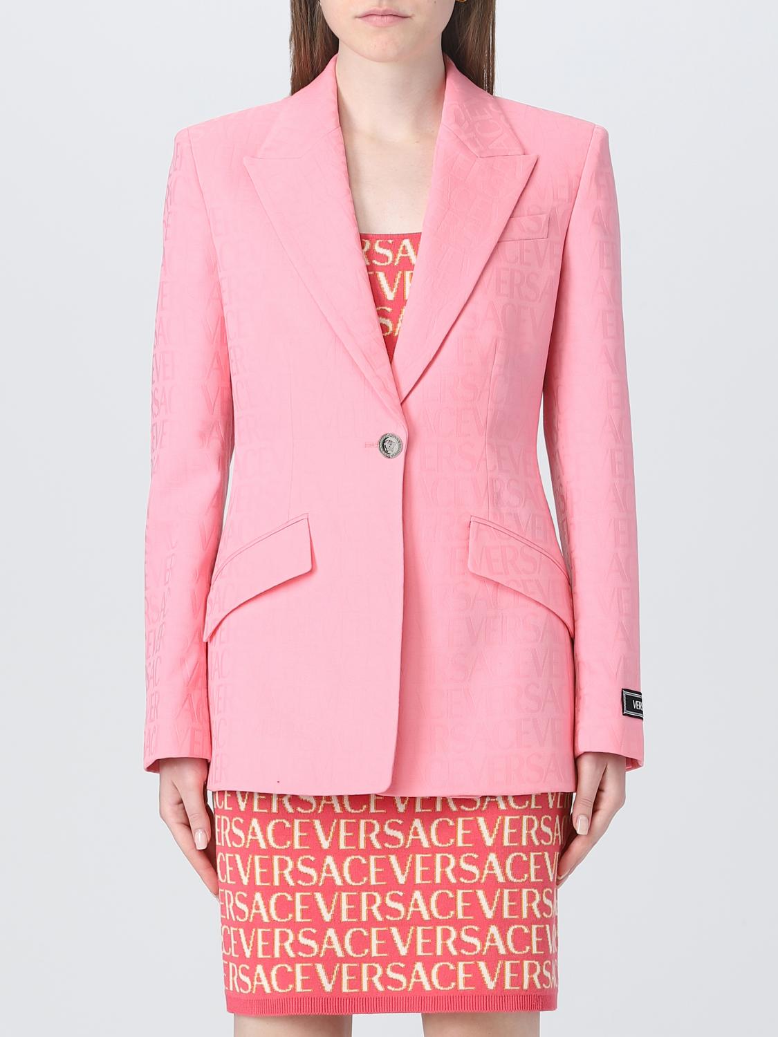 Versace Blazer Woman Pink