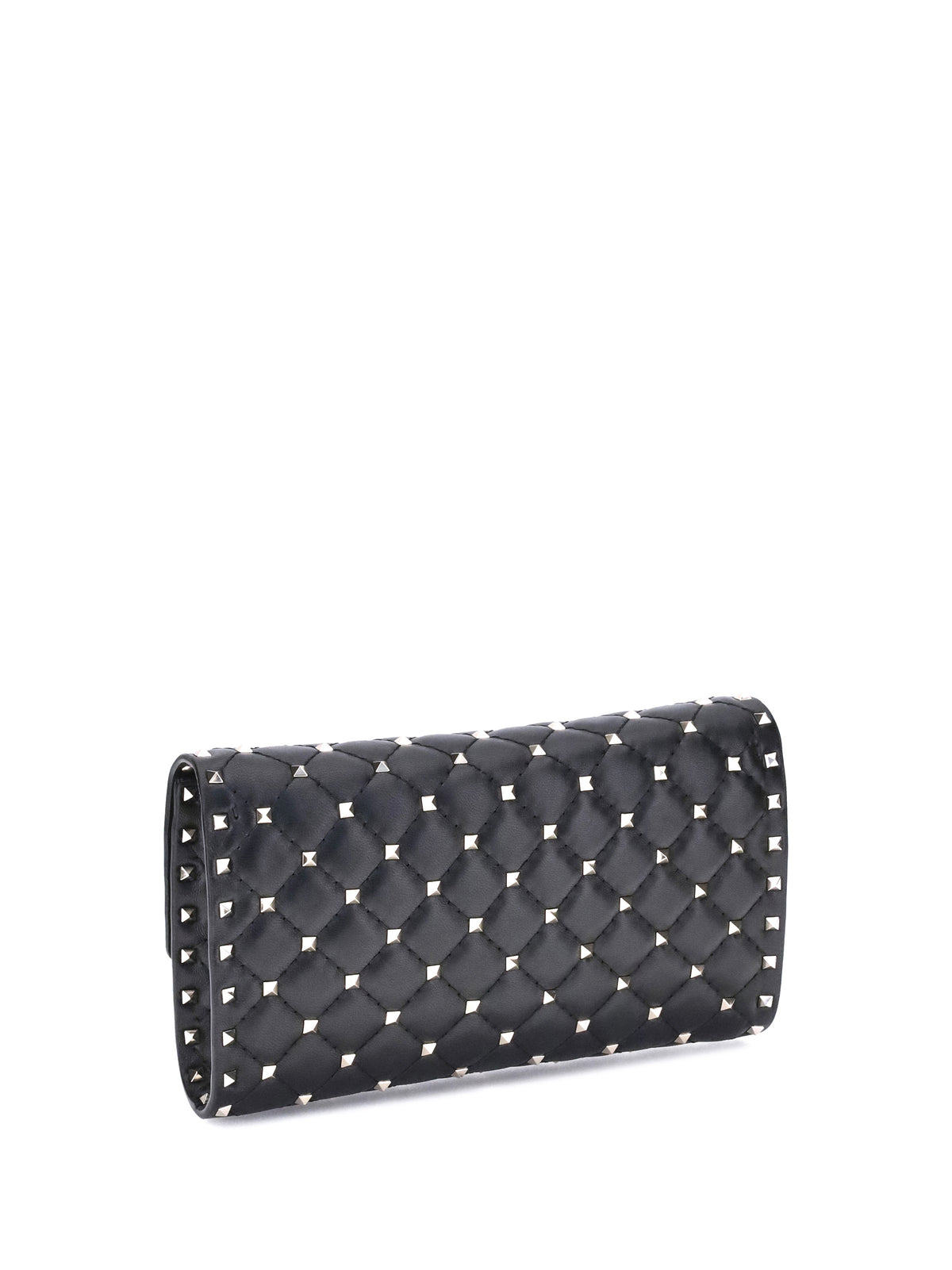 Valentino Garavani Rockstud Spike quilted Nappa Shoulder Bag - Black