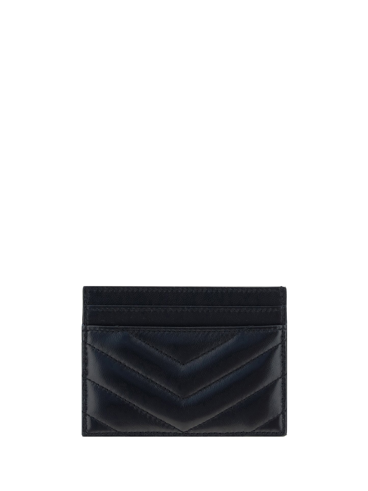 SAINT LAURENT Lambskin Card Holder
