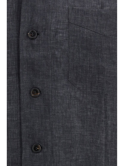 BRUNELLO CUCINELLI Easy fit linen Shirt