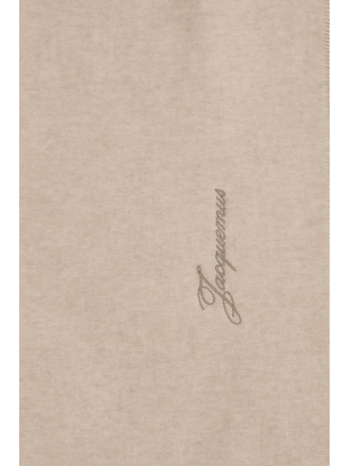 Jacquemus Tailleur wool Scarf - Beige