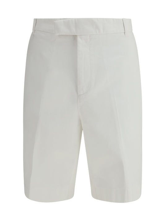 THOM BROWNE Typewriter Cloth Utility Chino Shorts