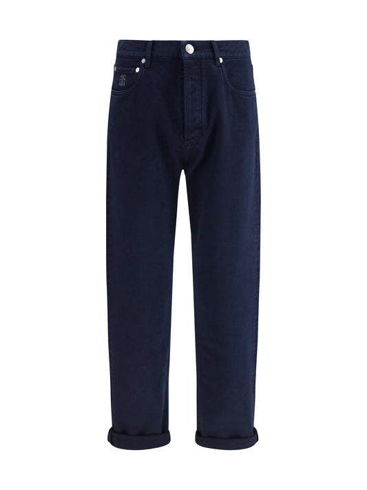 BRUNELLO CUCINELLI Iconic Fit five-pocket Trousers