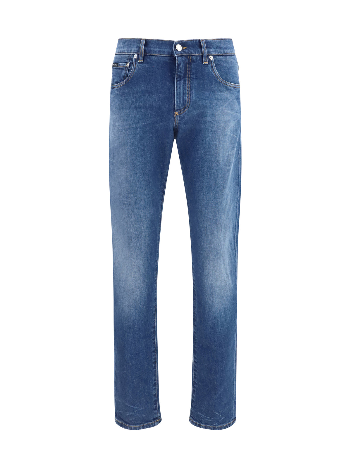 Dolce & Gabbana Slim stretch Jeans with DG logo - Variante Abbinata