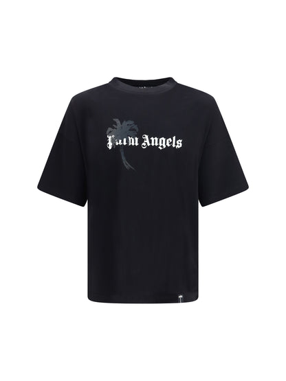 Palm Angels Palm Drift cotton T-shirt - Black - Off White