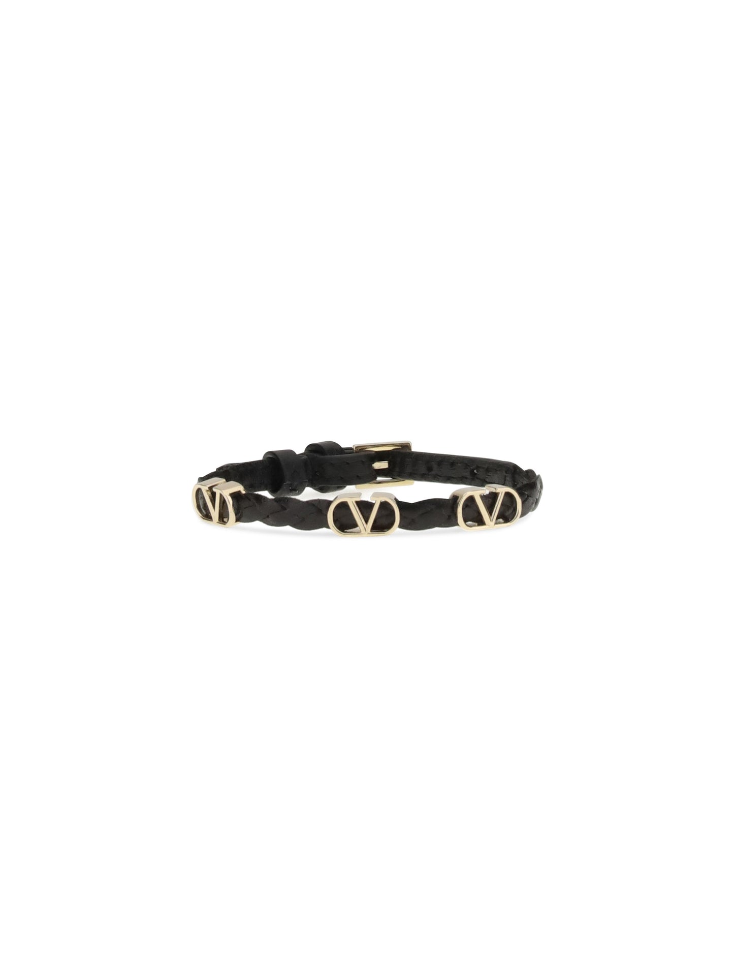 VALENTINO GARAVANI VLogo Signature braided leather Bracelet