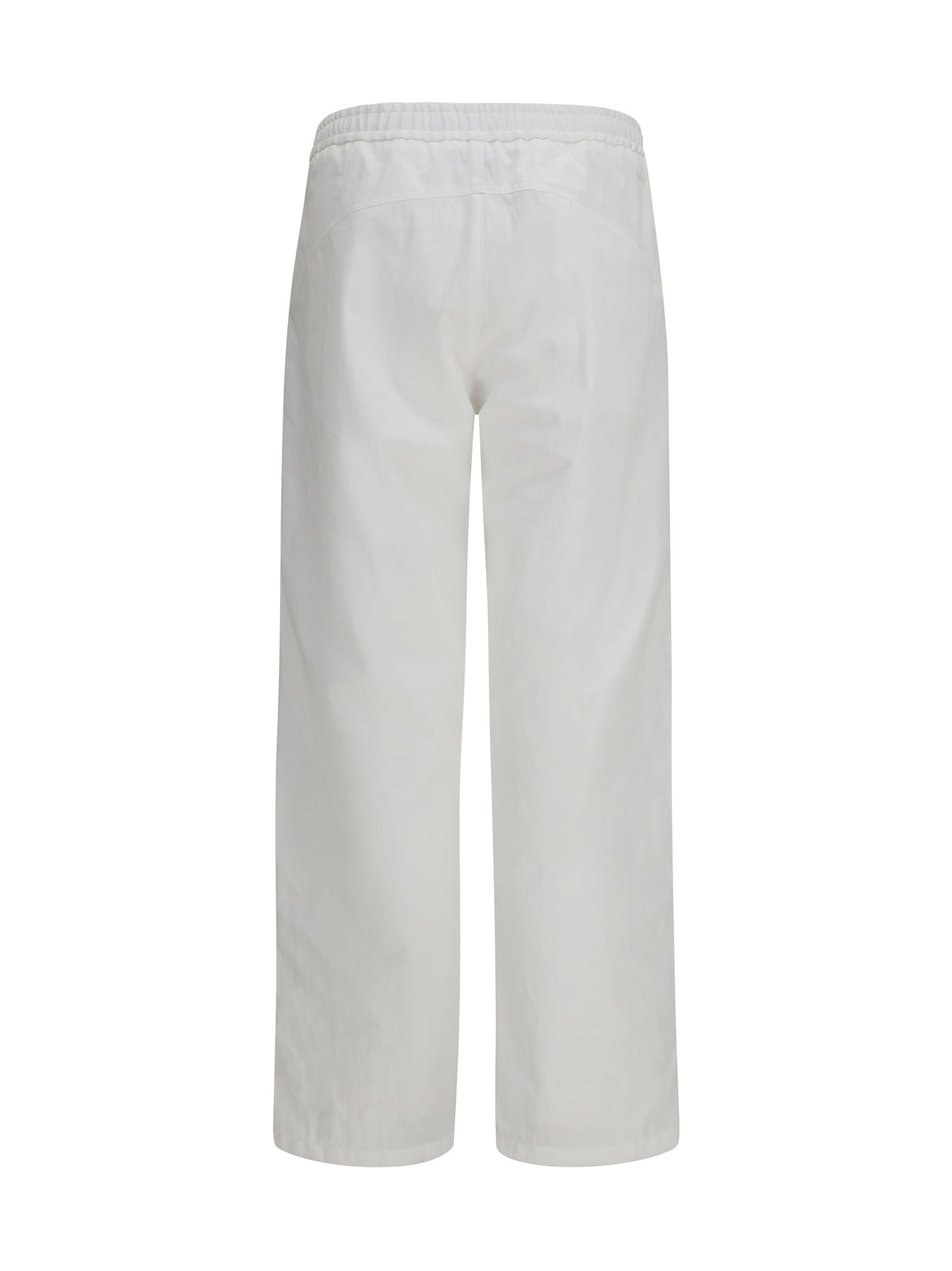 Laminar Straight leg Pants in tech cotton twill - White