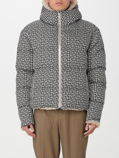 Balmain Jacket Men Yellow Cream