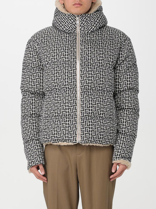 Balmain Jacket Men Yellow Cream