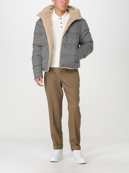 Balmain Jacket Men Yellow Cream