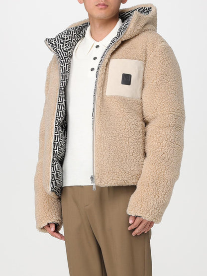 Balmain Jacket Men Yellow Cream