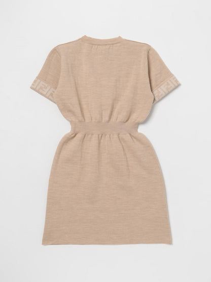 Fendi Dress Kids Brown