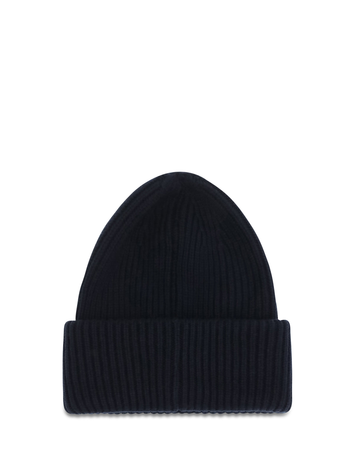 Moncler Wool and cashmere-blend Beanie - Navy