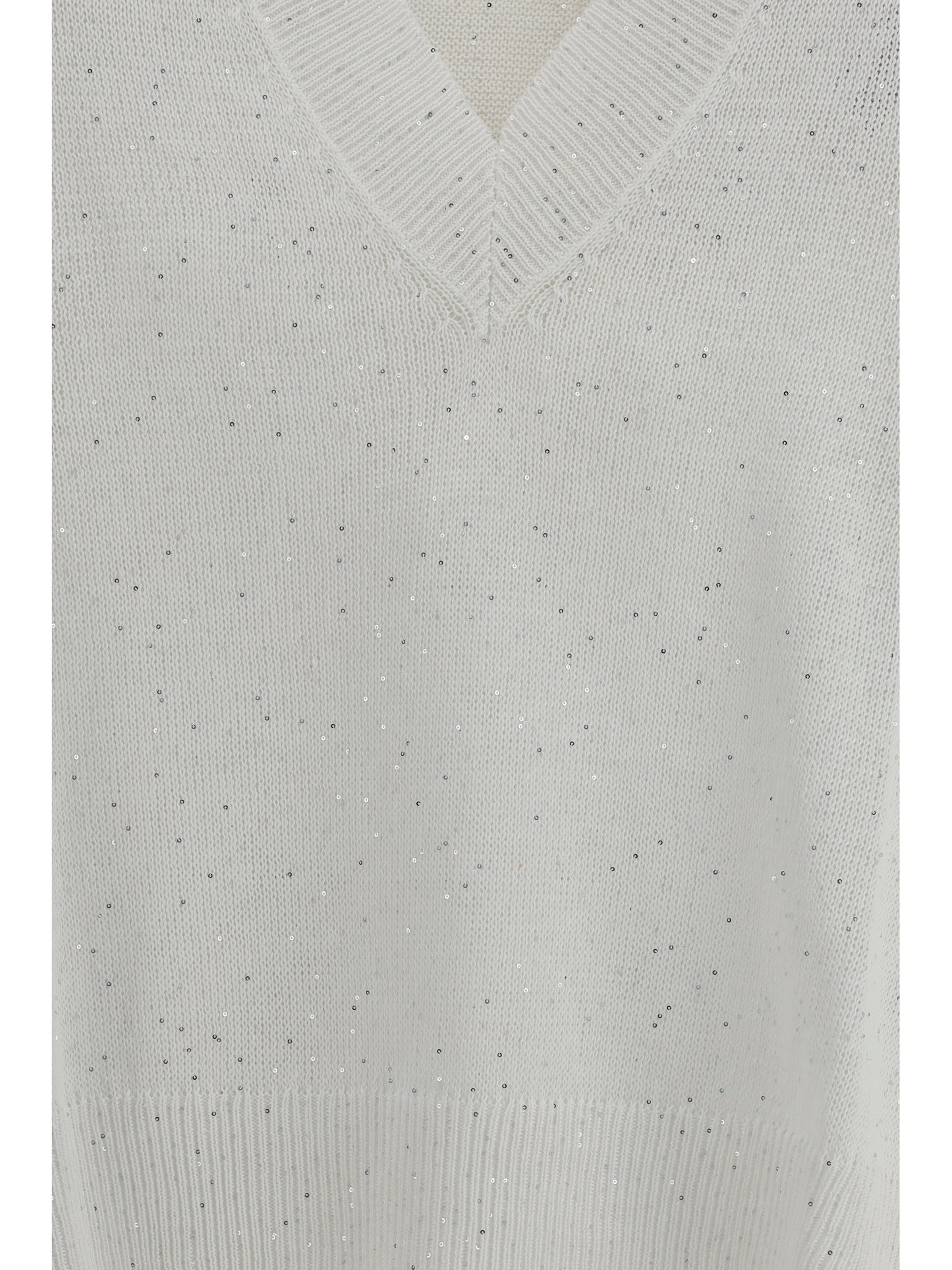 BRUNELLO CUCINELLI Sparkling linen T-shirt