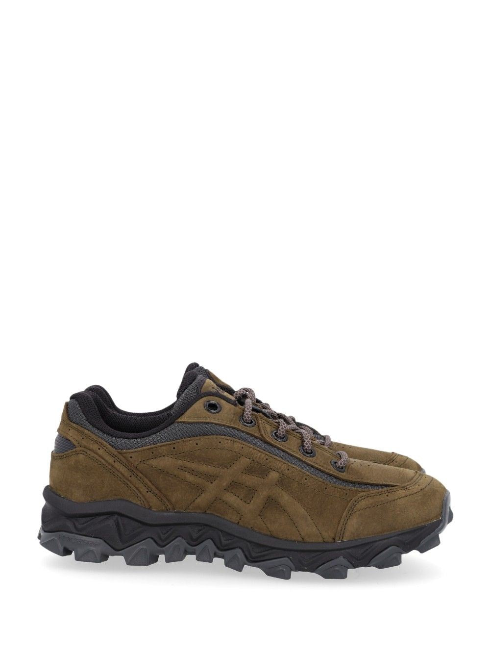Asics "Gel-Transcend Fj" Leather Sneakers - Brown