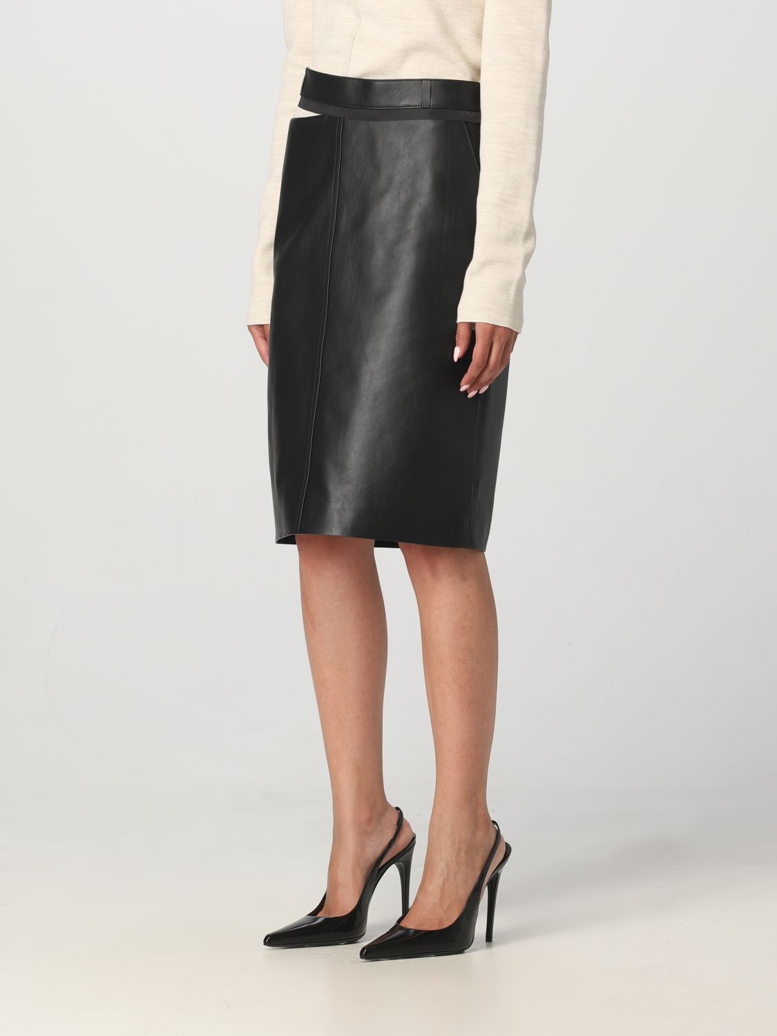 Fendi Skirt Woman Black