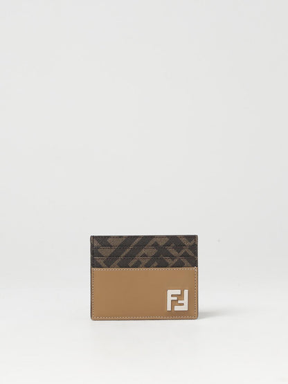 Fendi Wallet Men Beige