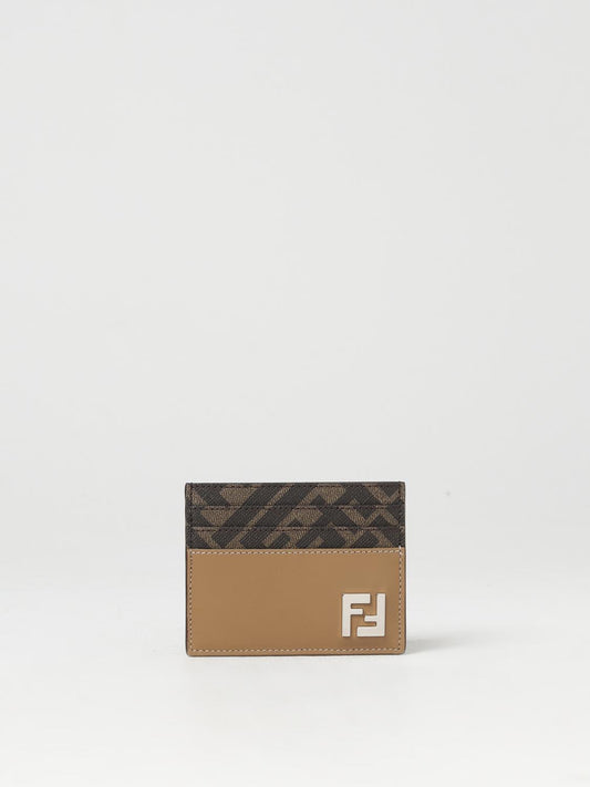 Fendi Wallet Men Beige