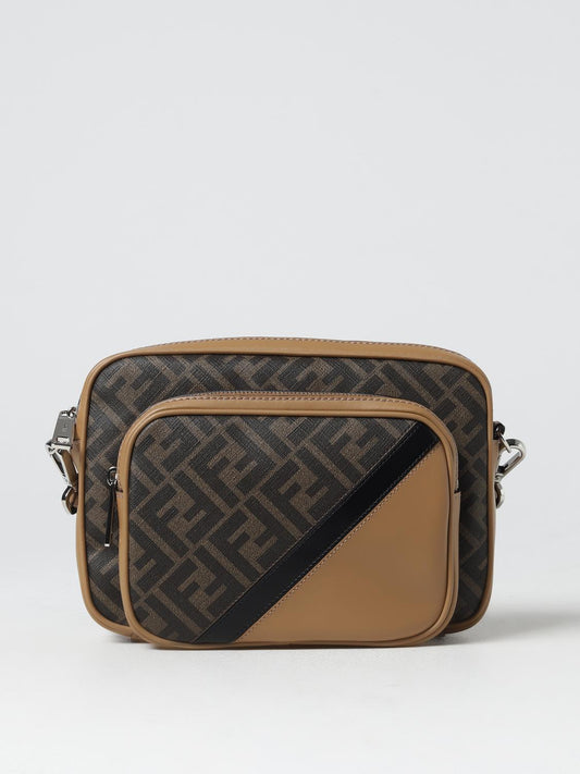 Fendi Shoulder Bag Men Tobacco