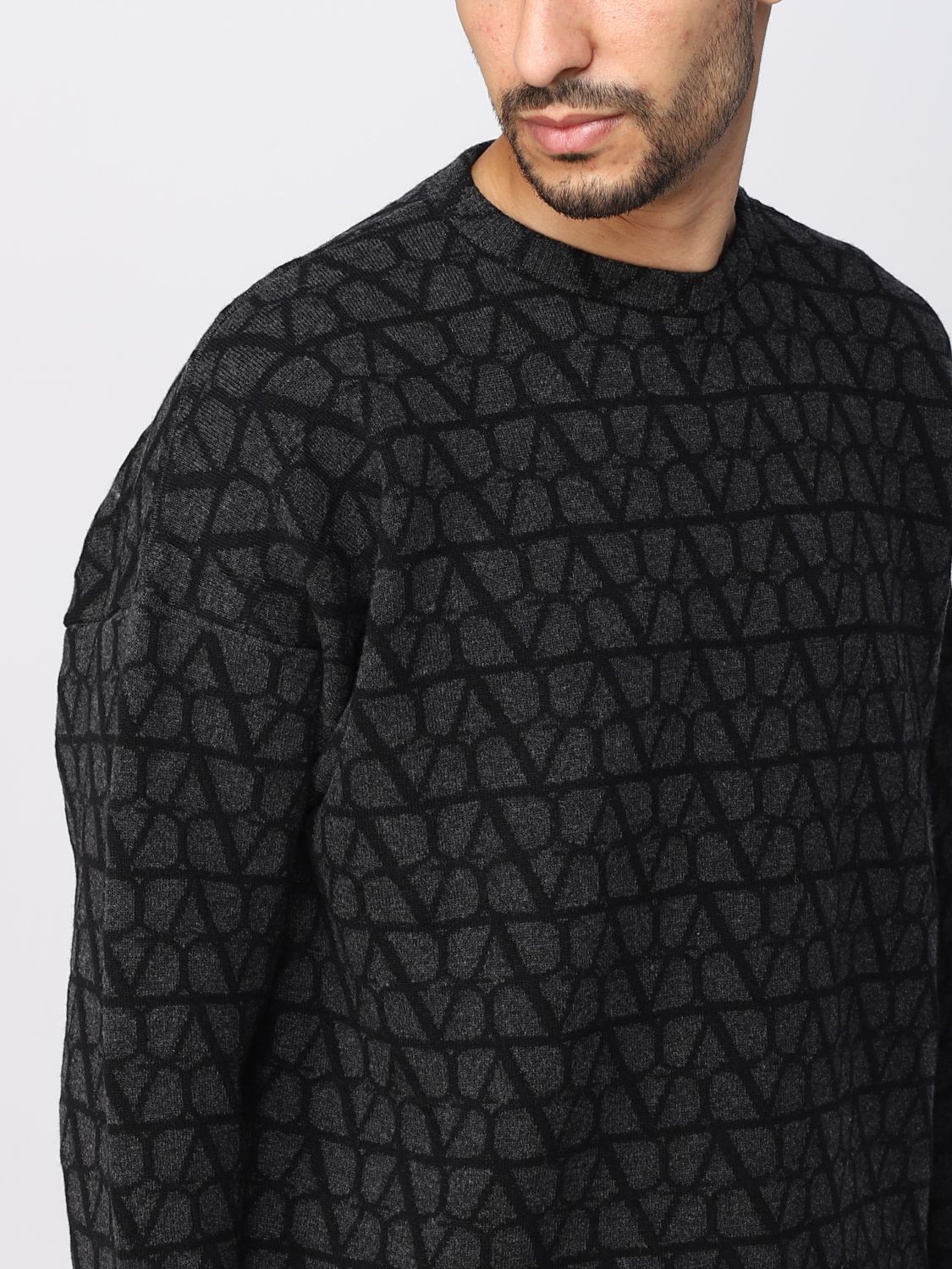 Valentino Sweater Men Black